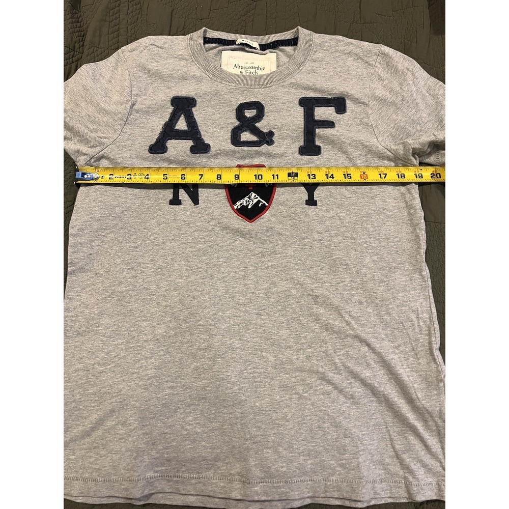 Abercrombie And Fitch Men's‎ Muscle Shirt NY Skinrescue Medium Gray